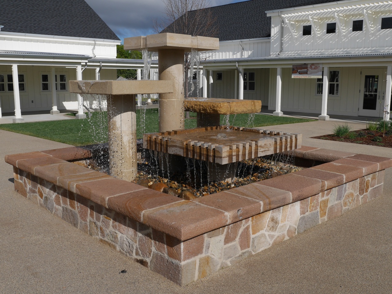 Custom Stone Fountain